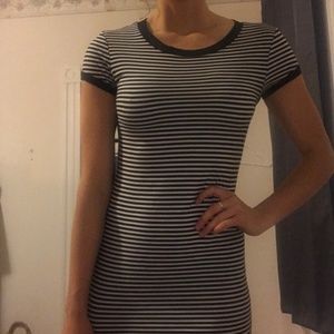Striped T-shirt Dress